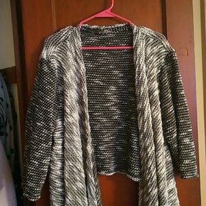 Joan vass 2x open cardigan